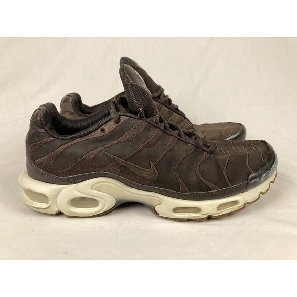 Nike Air Max Plus EF 'Velvet Brown' Mocha Brown Sail Sneakers AH9697-213 Size 12 - Picture 5 of 9